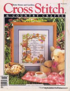 Cross Stitch & Country Crafts May June 1992 Wedding  