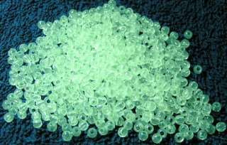 MM Glow  in the Dark Plastic Lure Beads 500 pack  