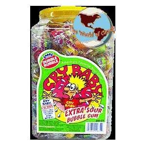 Cry Baby Extra Sour Gum: Grocery & Gourmet Food