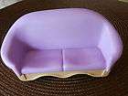1077   Purple Microfiber Fabric SECTIONAL sofa modern contemporary