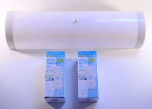   MaxLite White Wall Bar Light Fixture ENERGY SAVING Model # SKFG52VBW