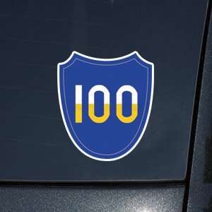  Army 100th Infantry Division 3 DECAL Automotive