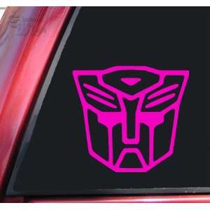   Autobot Style #2 Vinyl Decal Sticker   Hot Pink: Automotive
