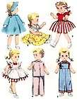 VINTAGE 22 23 SAUCY WALKER DOLL CLOTHES PATTERN 4509