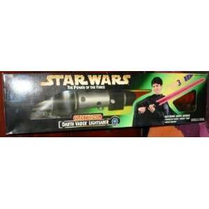   of the Force Electronic Darth Vader Lightsaber Green Box Toys & Games