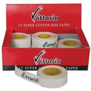  Vittoria Bicycle Cotton Rim Tape   1 Roll   700 x 16mm 