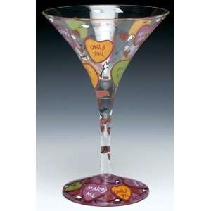  Love Martini Glass by Lolita *RETIRED*