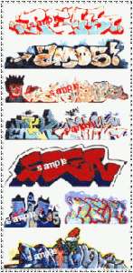 Blair Line Graffiti Decals N Scale Mega Set #3  