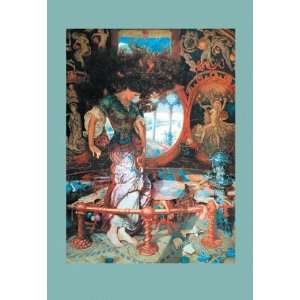 The Lady of Shalott 28x42 Giclee on Canvas:  Home & Kitchen