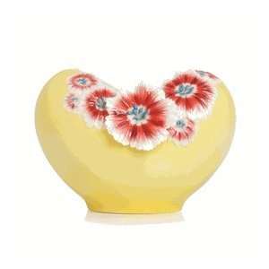  Franz Carnation Flower Hand Painted Small Vase: Patio 