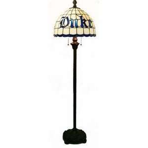  Duke Blue Devils Tiffany Floor Lamp: Sports & Outdoors