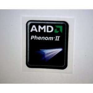  AMD Phenom II Logo Stickers Badge for Laptop and Desktop 