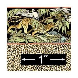  124 Jungle Leopards Dollhouse Wallpaper Toys & Games