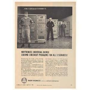  1959 Army Navy Air Force Nortronics Universal Datico Print 
