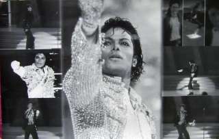 Michael Jackson,Tribute Collage MJ Poster Print Rare  