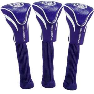    TCU Horned Frogs 3 Pack Contour Headcovers