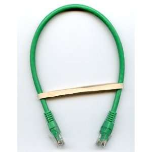  Category 6 Ethernet Cable 1ft Green: Computers 