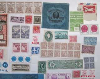   Beer, Match/Med, Tobacco Strip, Railroad Bond++++ 141 in all   