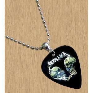  Metallica Skulls Premium Guitar Pick Necklace: Musical 