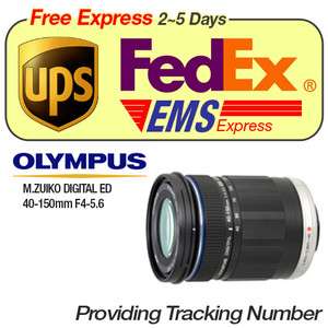 New OLYMPUS M ZUIKO Digital ED 40 150mm F4 5.6 Lens Black +Worldwide 