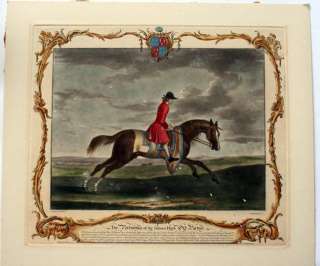 Seymour Oelin 1755 Old Partner Antique Horseback Print  