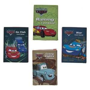 Disneys Cars 4 Pack Card Games  Toys & Games  