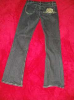 LOT 29 jrs 11 black Wash stretch BOOT cut jeans 30x31  