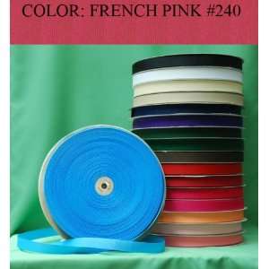   GROSGRAIN RIBBON French Pink #240 5/8~USA Arts, Crafts & Sewing
