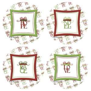  Set of Four All Wrapped Up Occasions Drink Coasters 