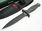 Elite Forces Black Tactical Boot Dagger Knife W/Sheath  