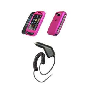  Samsung Impression A877   Hot Pink Rubberized Snap On 