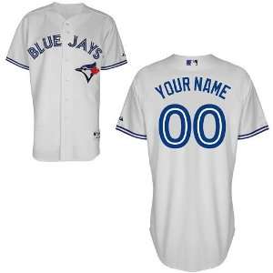  Toronto Blue Jays Customized Authentic Home Jersey Sports 