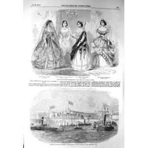  1856 COSTUMES DUCHESS LADY KARS LAKE THOMPSON HULL