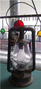 ANTIQUE NORVELL SHAPLEIGH HARDWARE CO. ST LOUIS MO OIL LANTERN LAMP 