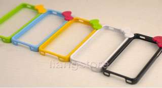 Bow Bumper Frame case cover for iphone 4 4S