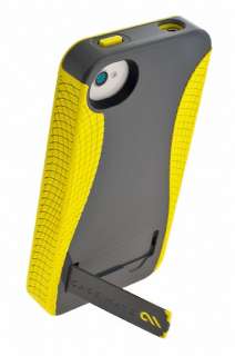   Pop 2 Case with Kickstand for Apple iPhone 4 / 4S (Cool Grey/Citron