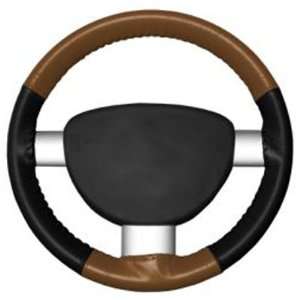   Genuine Leather Steering Wheel Cover   Tan   Size C: Home & Kitchen