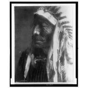   Elk,Hexaka Luzahan,American Indian man,1907,Curtis