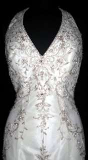 Org$899 Mori Lee Ivory 10 Informal Wedding Bridal Dress  