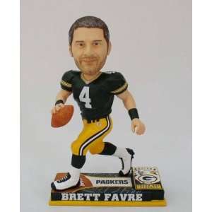  Brett Favre Green Bay Packers On Field Bobble Head: Sports & Outdoors