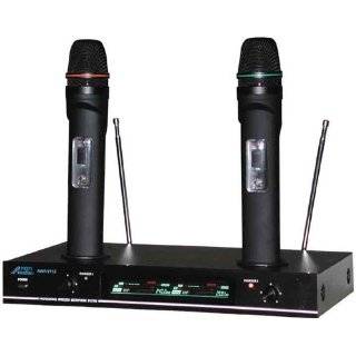   3005 Dual Channel VHF Wireless Microphone System: Musical Instruments