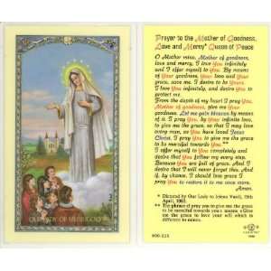  Prayer to Our Lady of Medjugorje Holy Card (800 315)   10 