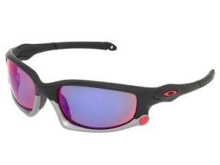 NEW Oakley Alinghi Split Jacket Polarized Sunglasses Matte Black/Red 