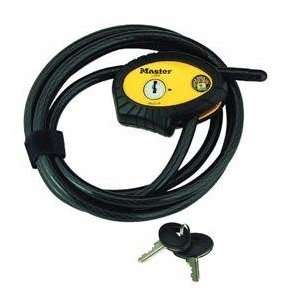   Python Adjustable Locking Cable, 6 Foot x 3/8 Inch