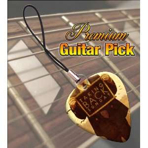  Taking Back Sunday Premium Guitar Pick Phone Charm 