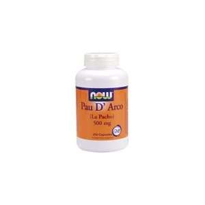  Pau D Arco by NOW Foods   (500mg   250 Capsules) Health 