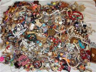   LBS Vintage now Jewelry LOT 4 WEAR Repair PARTS Craft SALVAGE harvest