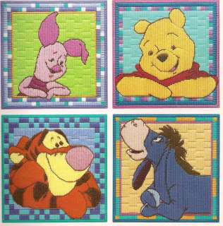Disney Pooh so quick long stitch patterns piglet, eeyore, tigger 