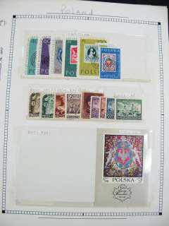 Poland Mint NH Stamp Collection Of Sets And S/S  