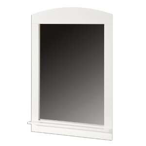  Logik Collection Mirror in Pure White Finish By South Shore 